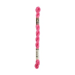Fil à broder DMC - Coton perlé n°5 - Verveine rose 602