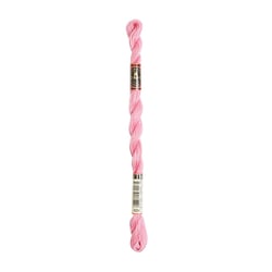 Fil à broder DMC - Coton perlé n°5 - Jacinthe rose 604
