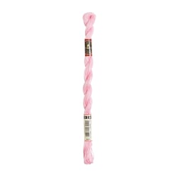 Fil à broder DMC - Coton perlé n°5 - Bouton de rose 605