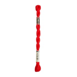 Fil à broder DMC - Coton perlé n°5 - Rouge écarlate 666
