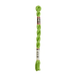 Fil à broder DMC - Coton perlé n°5 - Citron vert 704