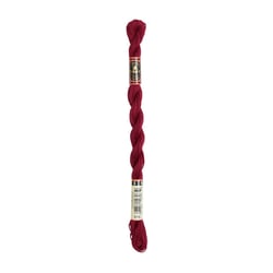 Fil à broder DMC - Coton perlé n°5 - Rouge vin 814