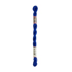 Fil à broder DMC - Coton perlé n°5 - Bleu marine 820