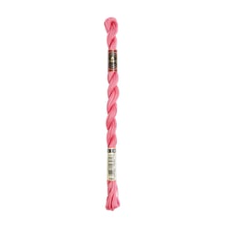 Fil à broder DMC - Coton perlé n°5 - fard à joue rose 899