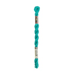 Fil à broder DMC - Coton perlé n°5 - Vert acidulé 943
