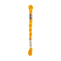 Fil à broder DMC - Coton perlé n°5 - Jaune curry 972