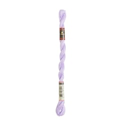 Fil à broder DMC - Coton perlé n°8 - Violet de Parme clair nacré 211