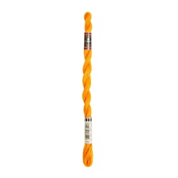 Fil à broder DMC - Coton perlé n°8 - Mandarine 741