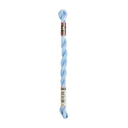 Fil à broder DMC - Coton perlé n°8 - Bleu ciel 800