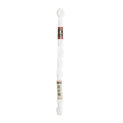 Fil à broder DMC - Coton perlé n°8 - Blanc 8