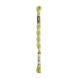 Fil à broder DMC - Coton perlé n°8 - Vert cœur de laitue 3348