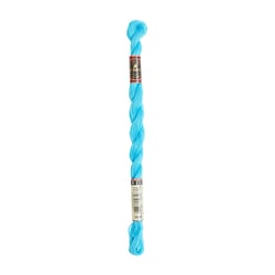 Fil à broder DMC - Coton perlé n°8 - Bleu navajo 3846