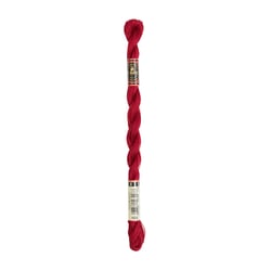 Fil à broder DMC - Coton perlé n°8 - Rouge baiser 498
