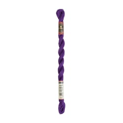 Fil à broder DMC - Coton perlé n°8 - Cassis 550