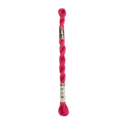 Fil à broder DMC - Coton perlé n°8 - Rose radis 600