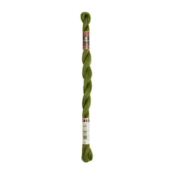 Fil à broder DMC - Coton perlé n°8 - Vert mousse 937