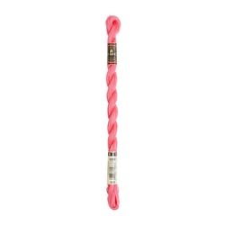 Fil à broder DMC - Coton perlé n°8 - Rose fluo 956