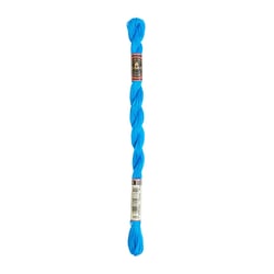 Fil à broder DMC - Coton perlé n°8 - Bleu caraïbes 995