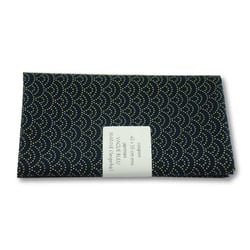 Coupon de tissu à motifs - 45x55 cm - bleu marine