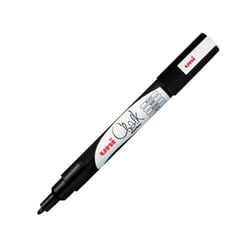 Marqueur craie pointe fine - Uni-Ball - Noir - Chalk Marker