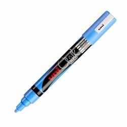 Marqueur craie pointe moyenne - Uni-Ball - Bleu - Chalk Marker