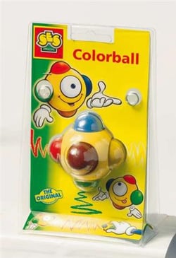 Crayon cire ballon 6 couleurs