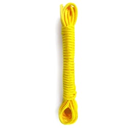 Fil paracorde Creacord -  uni jaune  - 3m - d2mm