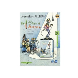 De l'eleve a l'artiste volume 3 - livre de l'eleve
