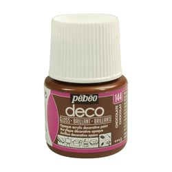 Peinture Déco Pébéo Brillante 45 ml - Chocolat