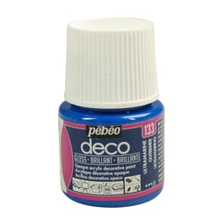 Peinture Déco Pébéo Brillante 45 ml - Outremer