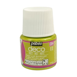 Peinture Pébéo Déco mat 45 ml - anis