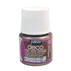 Peinture Déco nacré Pébéo 45 ml - Marron Glacé