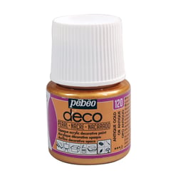 Peinture Déco nacré Pébéo 45 ml - Or Antique