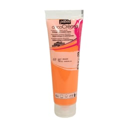 Peinture Décocrème Pébéo 120 ml - Orange