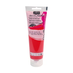 Peinture Décocrème Pébéo 120 ml - Rouge Volcan