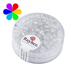 Perles dés Arktis - 3.4 mm - blanc