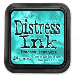 Encreur Distress Ink - Peacock Feathers