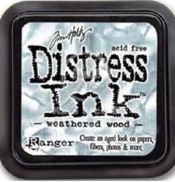 Encreur Distress Ink - weathered wood