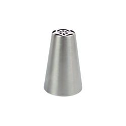 Douille russe ScrapCooking® - Pivoine - Inox - Ø 1,8 cm
