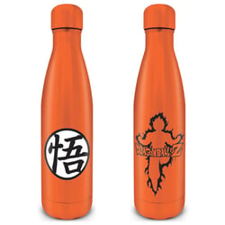 Dragon ball z  bouteille aluminium goku kanji