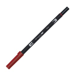 Feutre pinceau ABT à double pointe - Tombow - 856 - rouge chinois
