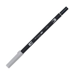 Feutre pinceau ABT à double pointe - Tombow - N75 - gris froid 3