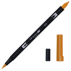Feutre pinceau ABT à double pointe - Tombow - 925 - orange écarlate