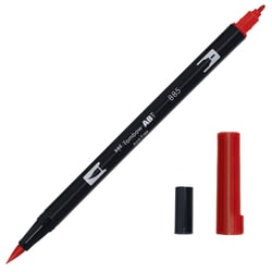 Feutre pinceau ABT à double pointe - Tombow - 885 - Rouge Chaud