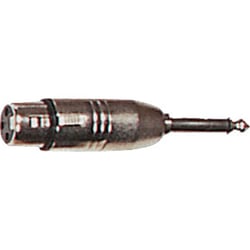 Adaptateur Jack6.35 mâle-XLR femelle - Yellow Câble