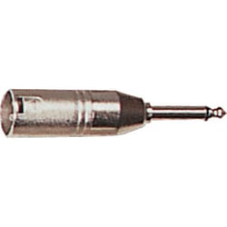 Adaptateur Jack 6.35 mâle-XLR mâle - Yellow Câble