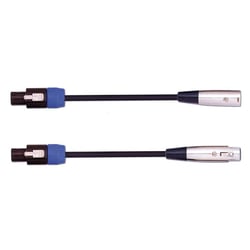 Yellow Câble HP9SS - Câble cordon hp Speakon - 9m