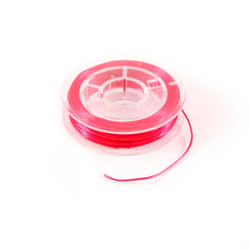 Fil élastique nylon 1 mm x 12 m Créalia - Rose