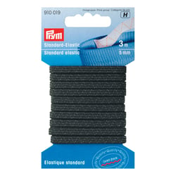 Elastique standard - 5mm - noir