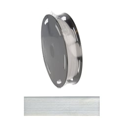 Ruban élastique plat 10mm - blanc